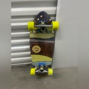 Cruiser Skateboard with Yellow Wheels